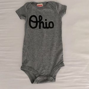 Script Ohio Shortsleeved One Piece